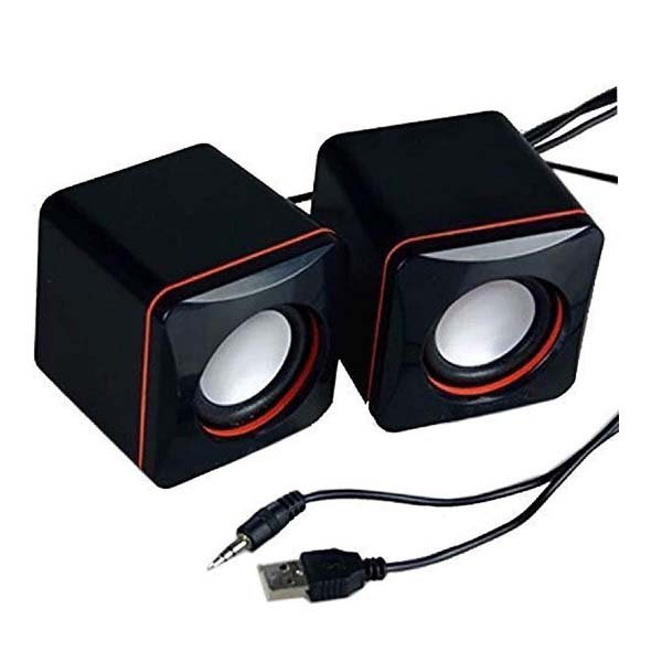 USB 2.0 Multi-Media Speaker, D-02L with 3.5mm jack"
