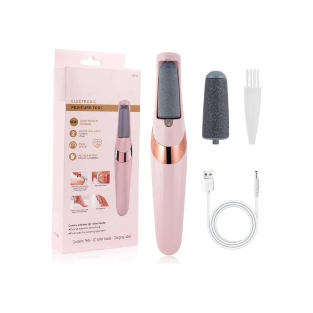 Jianlet Electric Pedicure Foot File | Rechargeable Callus Remover Tool"